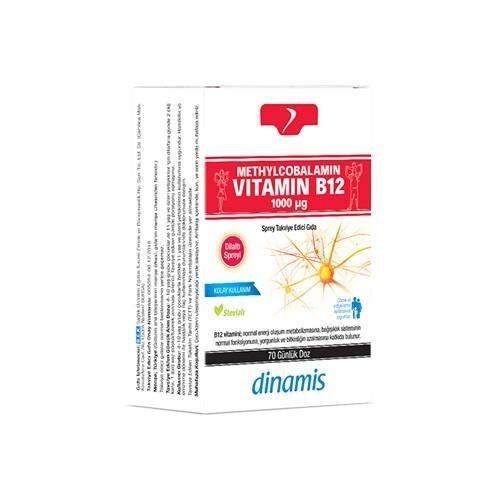 Dinamis Methylcobalamin Vitamin B12 Sprey 70 Doz