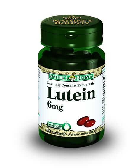 Nature's Bounty Lutein 6 mg 50 Kapsül