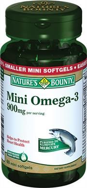 Nature's Bounty Omega-3 900 mg 60 Kapsül