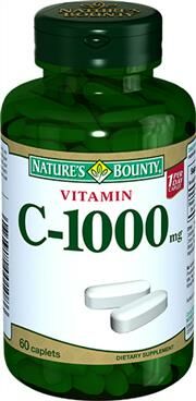 Nature's Bounty Vitamin C 1000 mg 60 Tablet