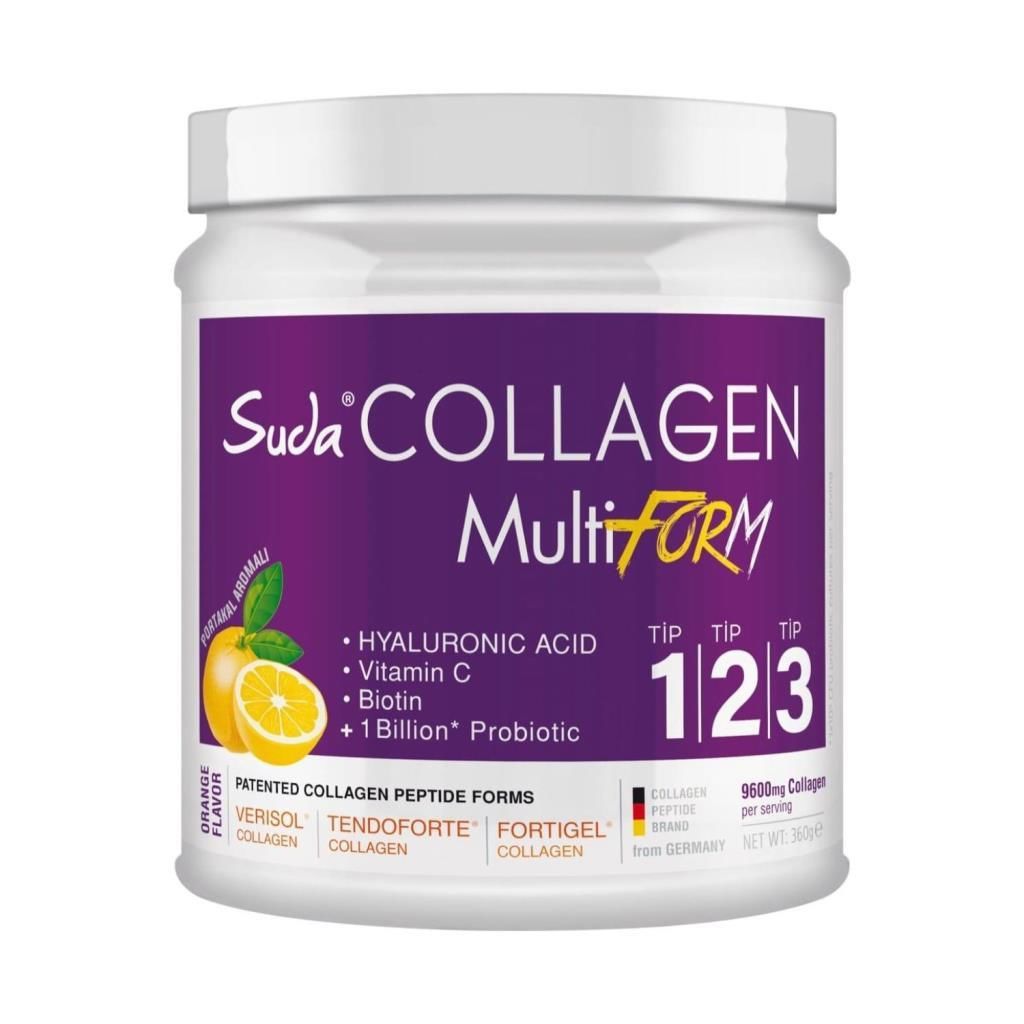 Suda Collagen  Multiform Portakal Aromalı 360 gr