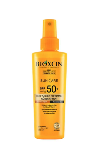 Bioxcin Sun Care SPF50+ Çok Yüksek Korumalı Güneş Spreyi 200 ml