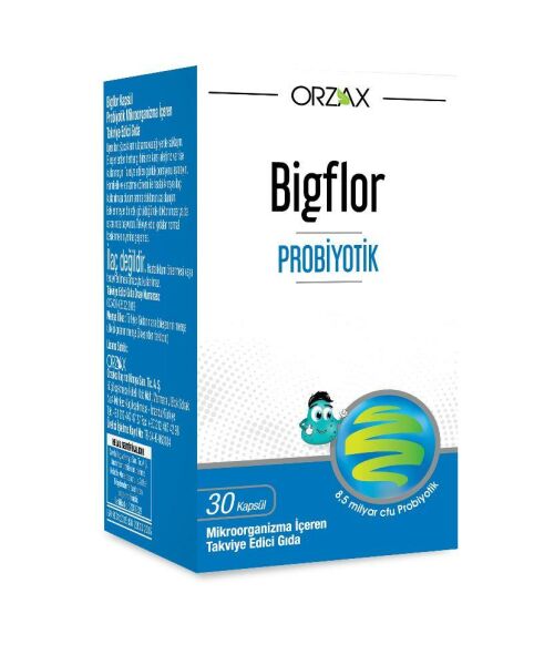 Orzax Bifglor Probiyotik 30 Kapsül