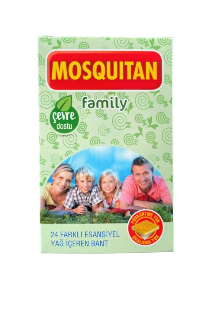 Mosquitan Family Esansiyel Yağ İçeren Bant 24 Adet