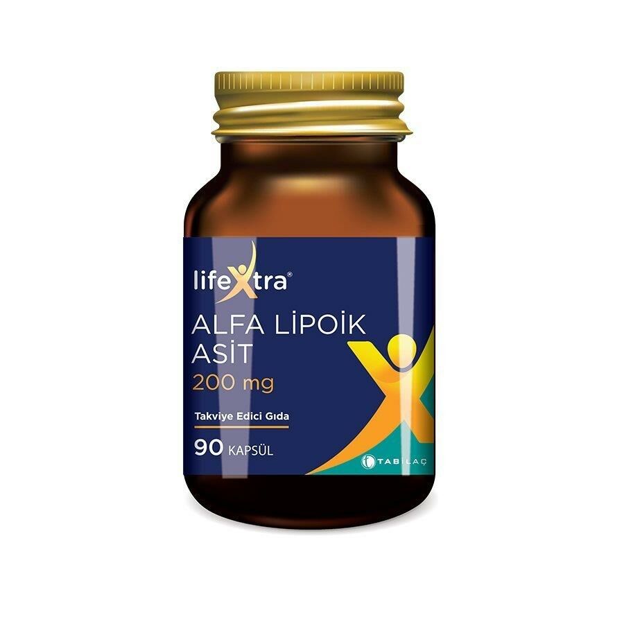 LifeXtra Alfa Lipoik Asit 200 mg 90 Kapsül