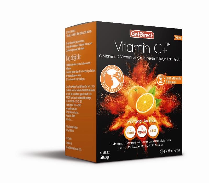 Get Direct Vitamin C+ 40 Saşe