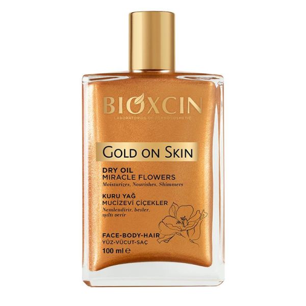 Bioxcin Gold On Skin Altın Parıltılı Kuru Yağ 100 ml