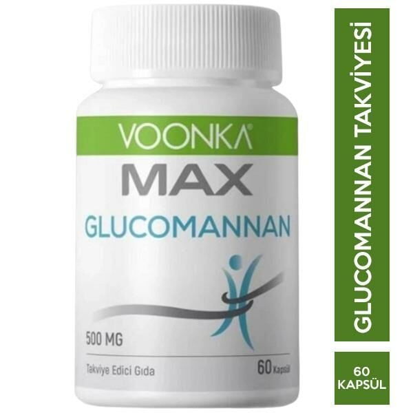 Voonka Max Glucomannan 60 Kapsül