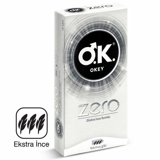 Okey Zero Ekstra İnce Formlu Prezervatif 10 Adet