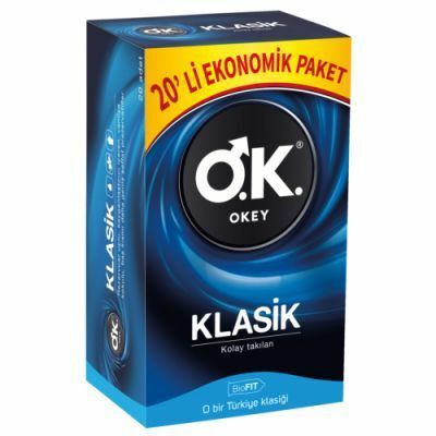 Okey Klasik Prezervatif 20 Adet