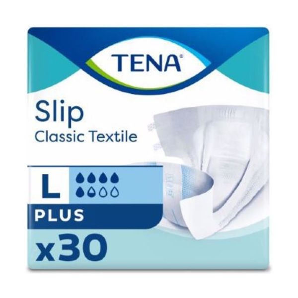 Tena Slip Classic Textile Plus Büyük Boy (Large) Hasta Bezi 30 Adet