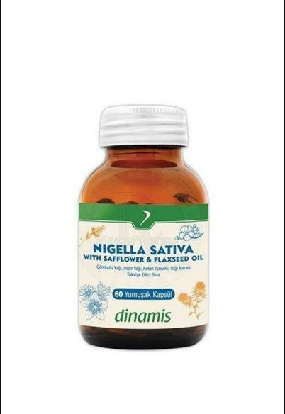 Dinamis Nigella Sativa (Çörekotu Yağı) 60 Kapsül