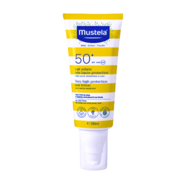 Mustela Çok Yüksek Koruma Faktörlü Spf50+ Güneş Losyonu 200 ml