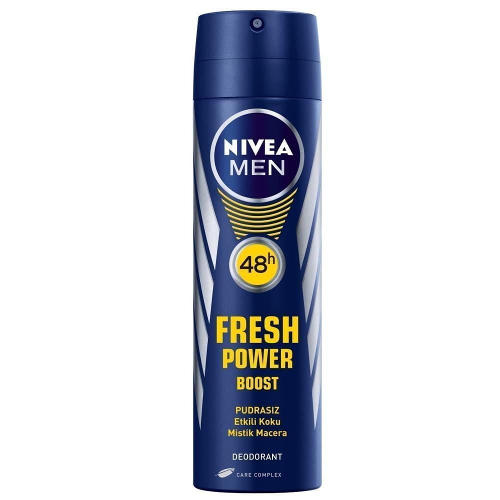 Nivea Sprey Fresh Power Boost Erkek Deodorant 150 ml