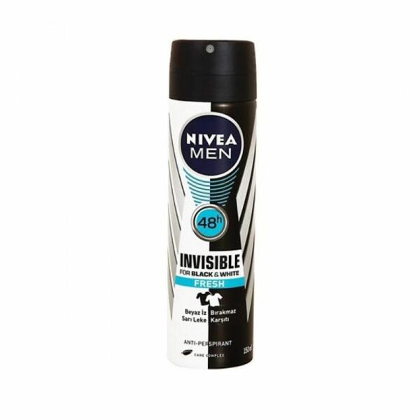 Nivea Men Invisible For Black & White Fresh Deodorant 150 ml