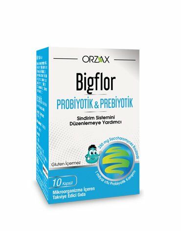 Bigflor Probiyotik Prebiyotik 10 Kapsül