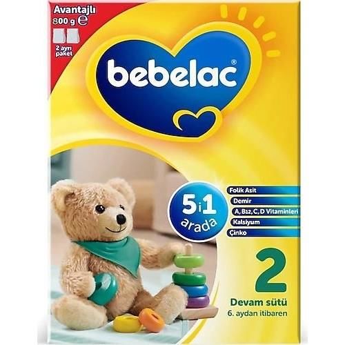 Bebelac 2 Devam Sütü 800 gr