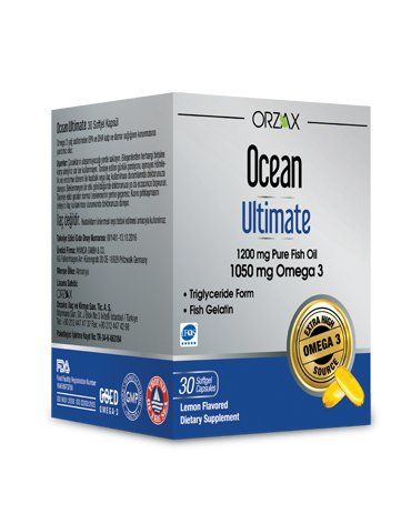 Ocean Ultimate 30 Kapsül Balık Yağı