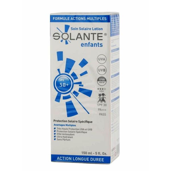 Solante Kids Spf30+ Çocuklar için Güneş Losyonu 150 ml