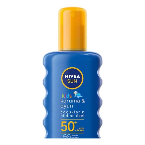 Nivea Sun Kids Koruma ve Oyun Spf50+ Çocuk Güneş Spreyi 200 ml