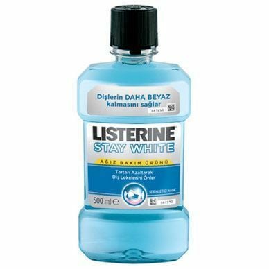 Listerine Stay White Ağız Gargarası 500 ml