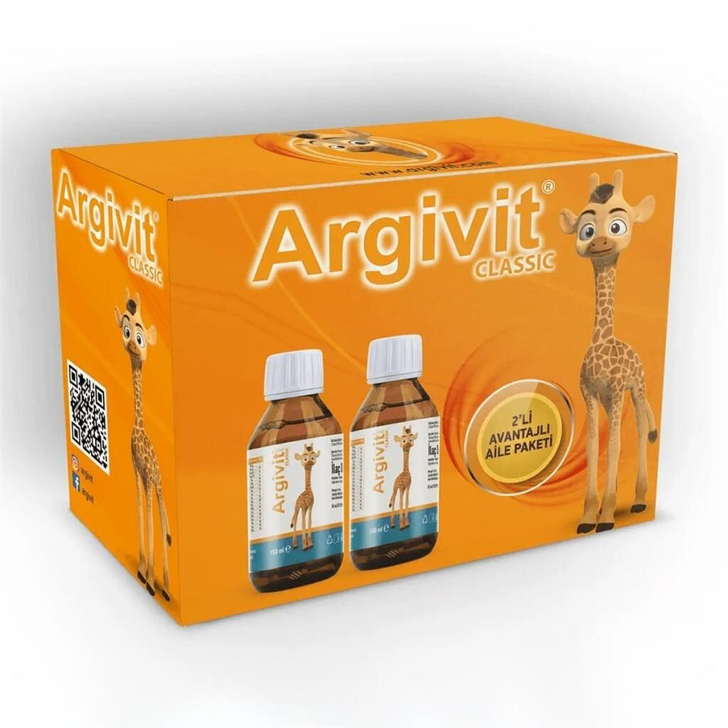 Argivit Classic 2'li Avantajlı Aile Paketi 2 x 150 ml
