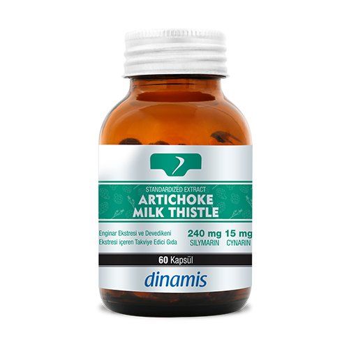 Dinamis Standardized Extract Artichoke+Milk Thistle 60 Tablet