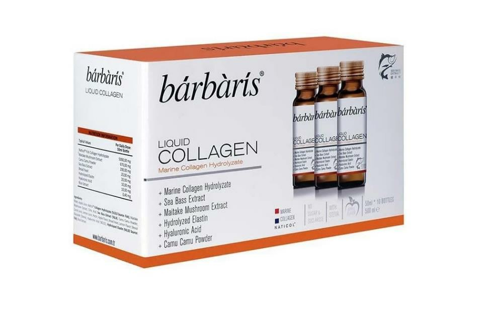 Barbaris Liquid Collagen 50 ml x 10 Adet