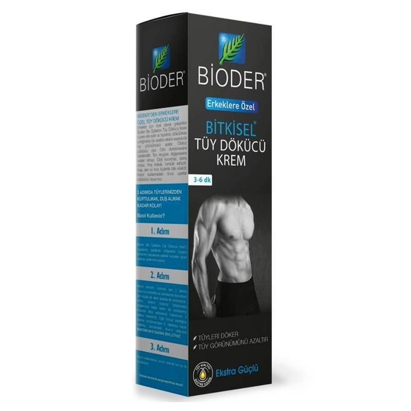 Bioder Tüy Dökücü Krem Erkekler İçin 100 ml