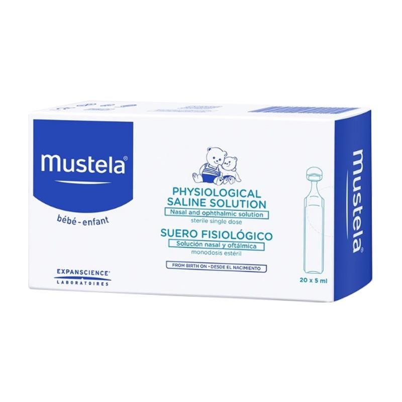 Mustela Serum Fizyolojik Burun Damlası  5ml x 20 Adet