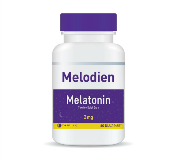 Melodien Melatonin 3mg 60 Dilaltı Tablet