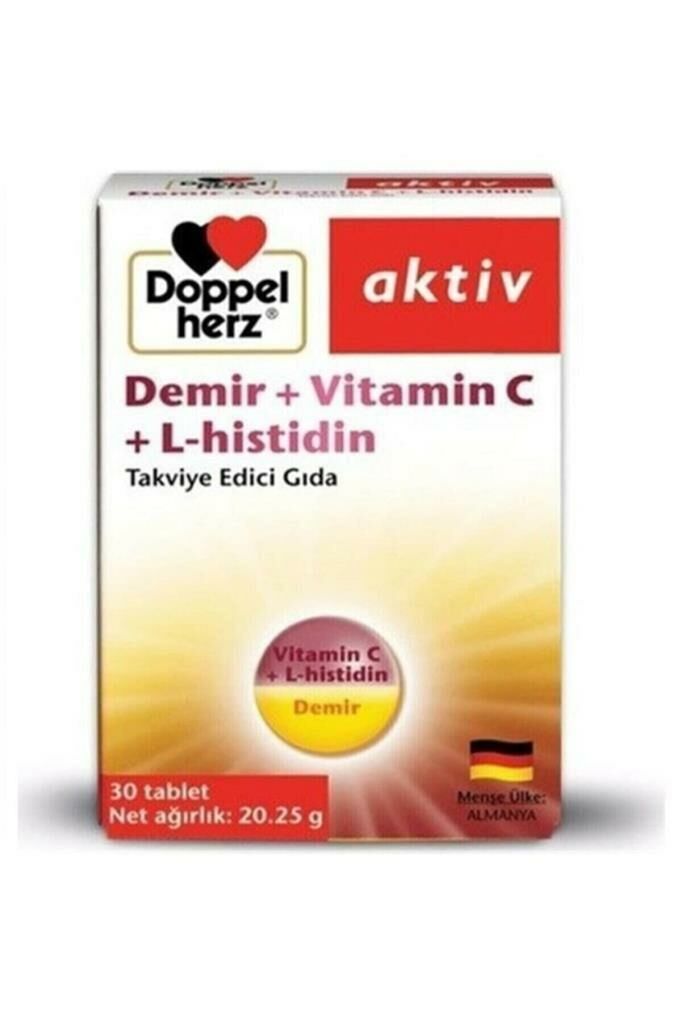 Doppelherz Demir + Vitamin C + L-Histidin 30 Tablet
