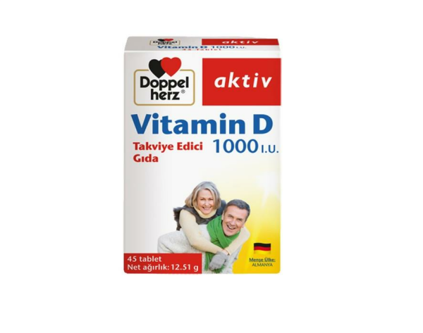 Doppelherz Vitamin D 1000 I.U. 45 Tablet