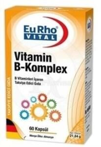 Eurho Vital Vitamin B-Komplex 60 Kapsül