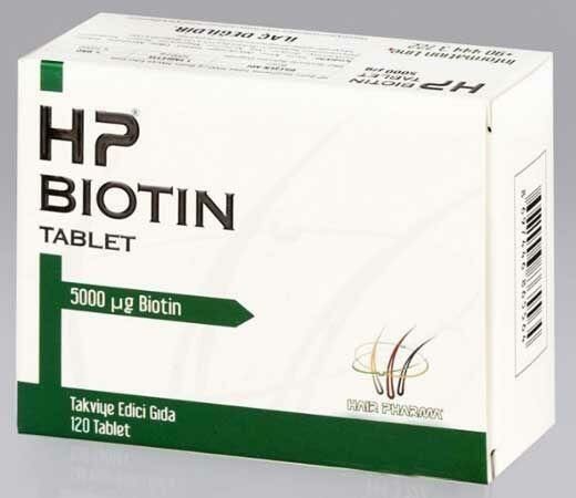 HP Biotin 5 mg 120 Tablet