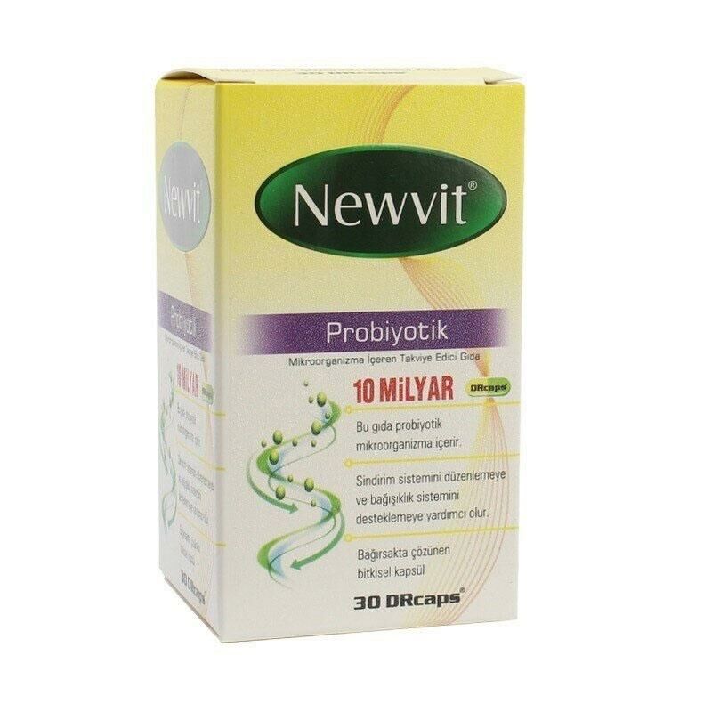 Newvit Probiyotik 30 Kapsül