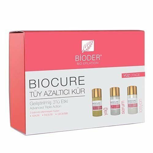 Bioder Biocure Tüy Azaltıcı Yüz Kürü 3x5 ml