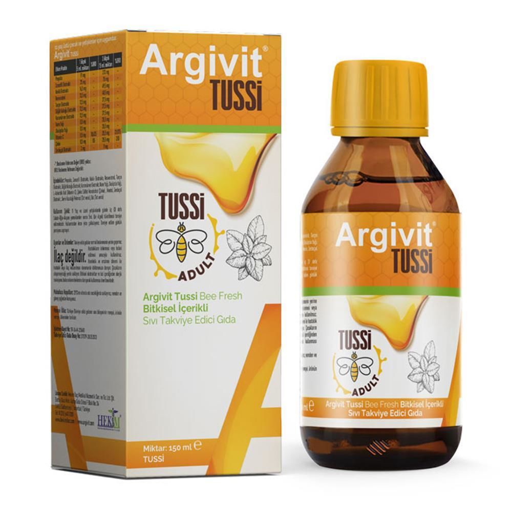 Argivit Tussi Adult Şurup 150 ml