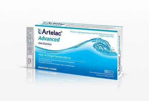 Bausch Lomb Artelac Advanced Göz Damlası 0,5 ml x 30 Adet