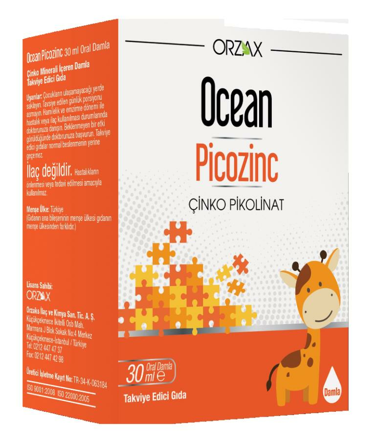 Ocean Picozinc Damla 30 ml