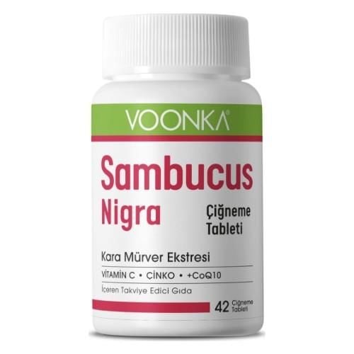 Voonka Sambucus Nigra Çiğneme 42 Tablet