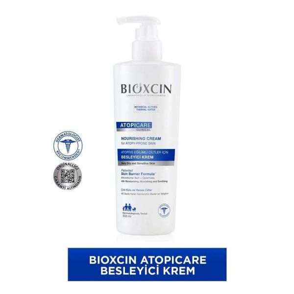 Bioxcin Atopicare Clinical Atopiye Eğilimli Ciltler İçin Besleyici Krem 500 ml