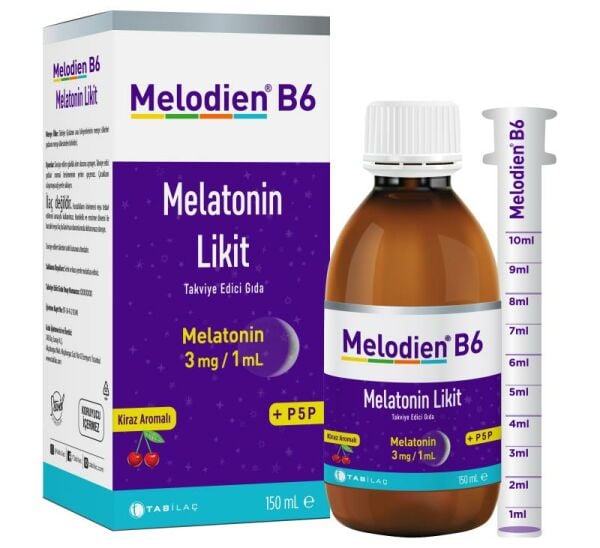 Melodien B6 Melatonin Likit 150 ml