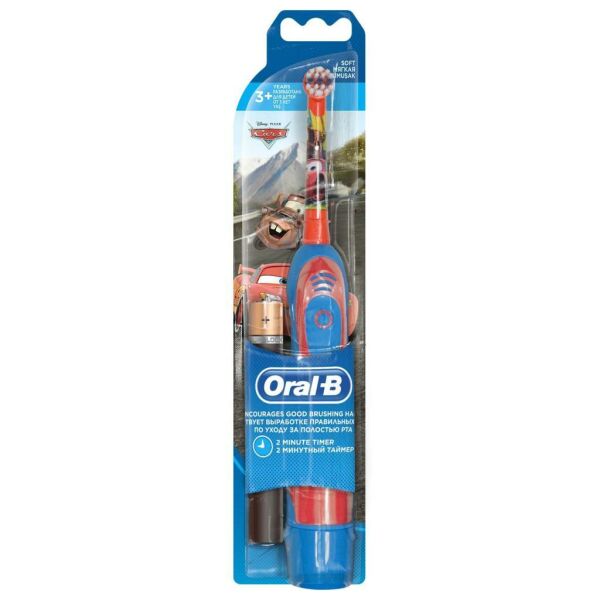 Oral-B Cars Çocuklar İçin Pilli Diş Fırçası