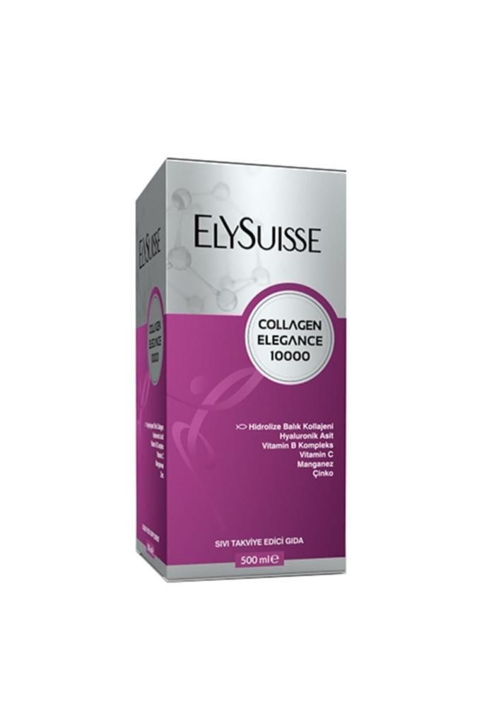 Elysuisse Collagen Elegance 10000 mg Hidrolize Balık Kolajeni 500 ml
