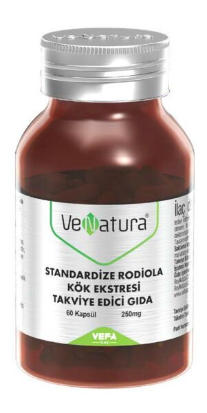 Venatura Standardize Rodiola Kök Esktresi 60 Kapsül