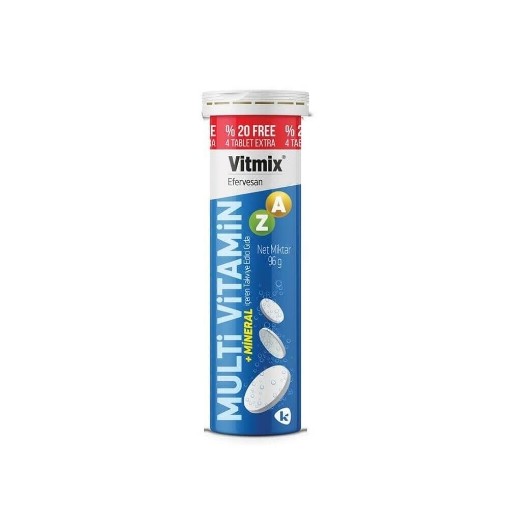 Vitmix Multivitamin 24 Efervesan Tablet