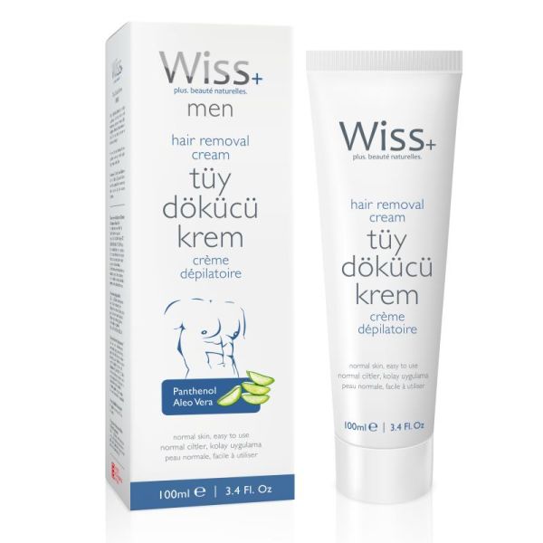 Wiss Men Erkek Tüy Dökücü Krem 100 ml