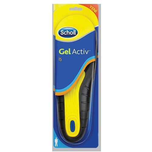 Scholl Gel Activ Erkeklere Özel İş Ayakkabı Tabanlığı