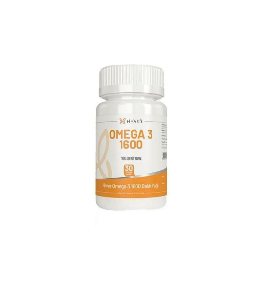 Haver Omega 3 1600 30 Kapsül